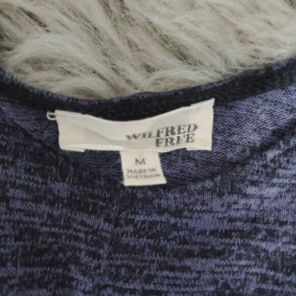 ARITZIA Wilfred Free "ROSA" Flowy Blue Jersey Knit Tank Dress - Picture 11 of 11